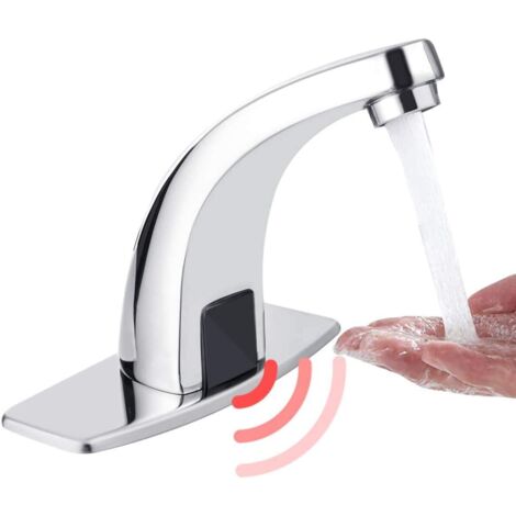Robinet infrarouge automatique, adapté aux lavabos de salle de bain, etc-Fei Yu (1/5)