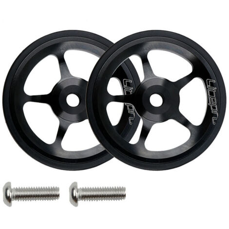 Litepro Easy Wheel et tige d'extension pour porte-bagages Brompton Tige télescopique Easywheel (1/5)