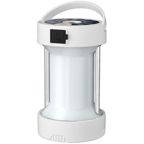 Solaire Led Camping Lumière Usb Rechargeable Ampoule Extérieure Projecteur Tente Lampe Portable Lanternes D'urgence Forte (1/5)