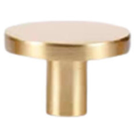 AIDUCHO 20pcs Bouton De Meubles Poignee Meuble Laiton Bouton Tiroir Poignée Boutons De Tirage Rond Boutons De Porte Avec Vis De 25mm, 28x20mm (1/4)