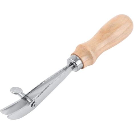 Outil de Edge Creaser pour Cuir, Outil Réglable Bordure Creaser pour Cuir, Outils Bricolage Cuir à la Main Maroquinerie Bordure Cuir (1/5)