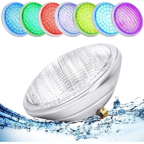 Lumière de piscine, lumière de piscine LED RVB 48 W, lumière de piscine LED PAR56, lumière de piscine IP68 avec télécommande (1/5)