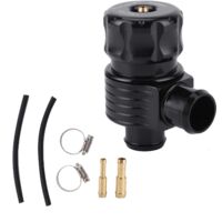 Turbo Dump Valve Kit 25 mm / 1in Dump Valve Aluminium BOV Raccord universel pour véhicules turbo avec adaptateurs 25 mm / 1in pour véhicules avec connexion