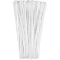AIDUCHO 100pcs Attaches De Câble Zip Duty 25cm Strong Large Cable Wire Ties - Industrial Durable Strong Wire Ties For Binding Fences, Awnings Tying Branches Bundling Of Crops Fixed Water Pipes