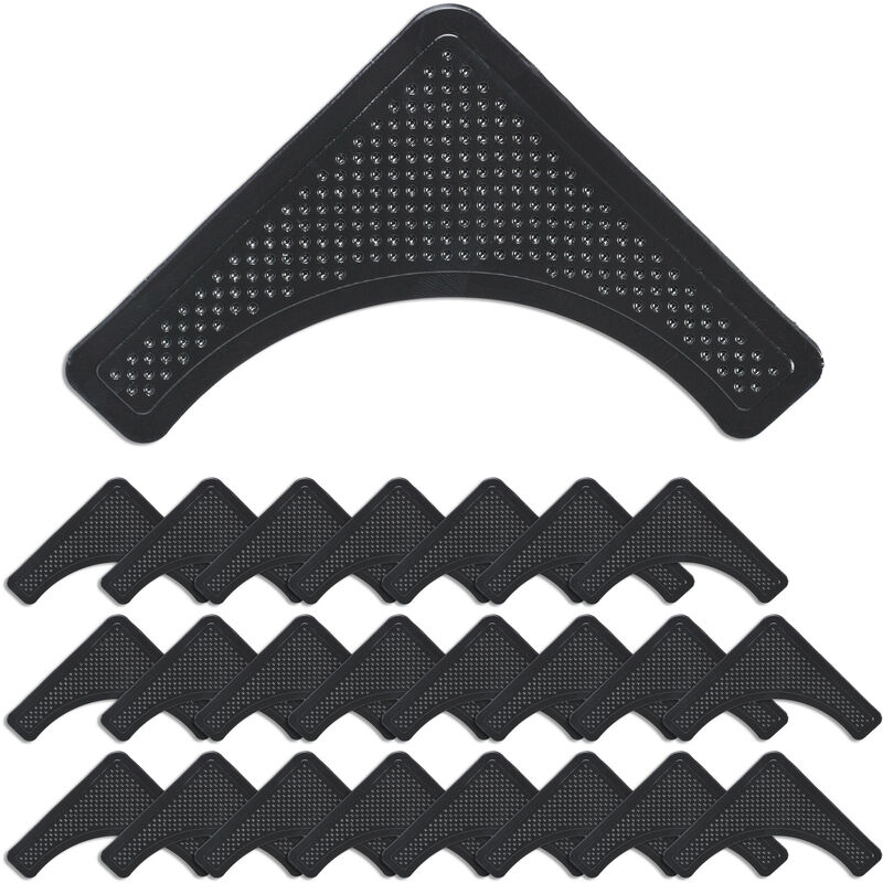  16 Stück Teppich Antirutschunterlage, Teppichstopper  Antirutschpads Dreieck Rutschmatte Doppelseitig Wiederverwendbarer für  Hartholzböden Teppiche Matten