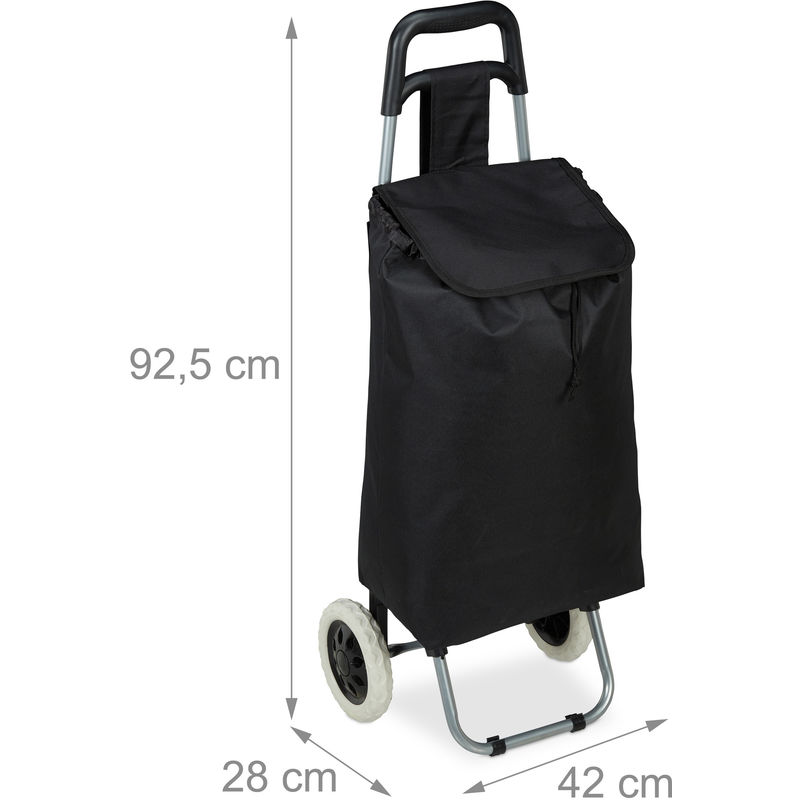 Ersatz Einkaufstasche für Rollator Mio schwarz