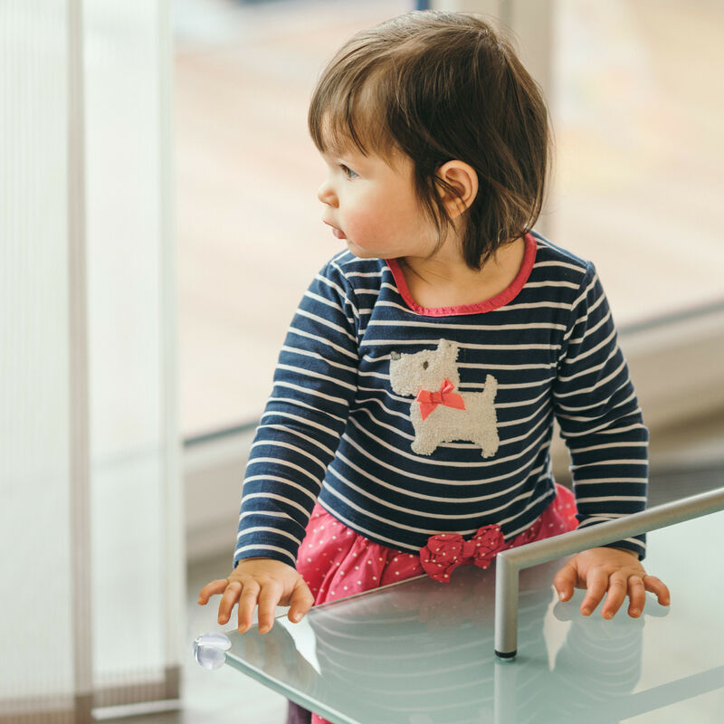 2x Eckenschutz Kantenschutz Baby Kinder transparent kleben sicher Möbel Tisch 