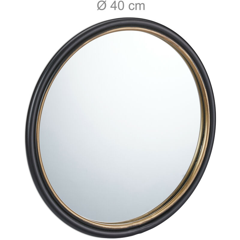 dekorativer Spiegel für Badezimmer Schlafzimmer Heimdekoration Make-up-Spiegel rund Wohnzimmer Hosoncovy Wandspiegel mit Metallrahmen Gold zum Aufhängen dekorativer Spiegel für Badezimmer Schlafzimmer Heimdekoration Make-up-Spiegel rund Wohnzimmer Hosoncovy Wandspiegel mit Metallrahmen Gold zum Aufhängen