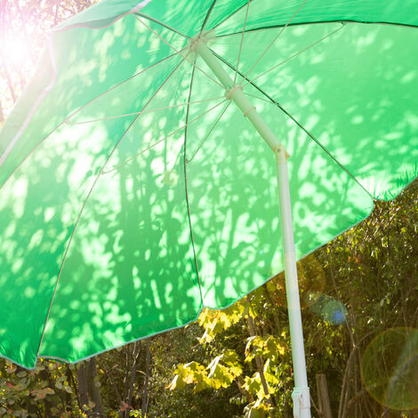 Sonnenschirmständer 25-32 mm Sonnenschirmhalter Schirmständer weiß Schirmfuß 