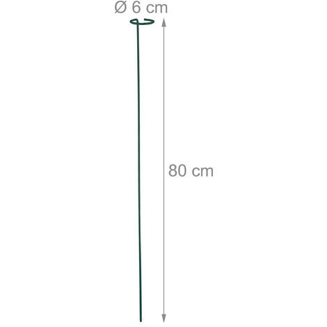 5 Stück Ausziehbare Pflanzstäbe – Verstellbar Von 45 Cm Bis 107 Cm Für Orchideen, Tomaten & Mehr