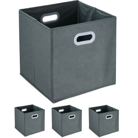6 Stück Aufbewahrungsboxen, Faltboxen