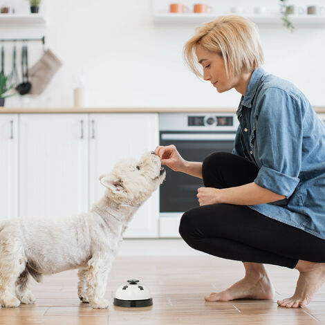 Relaxdays Haustier Trainingsglocke 4er Set - Hundeklingel Für Sauberkeitstraining