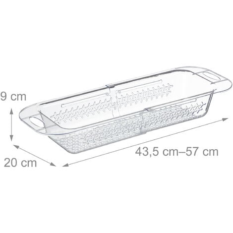 KÜCHENPROFI Spülbeckensieb Ausziehbar - Universelles Abtropfsieb Bis 100°C