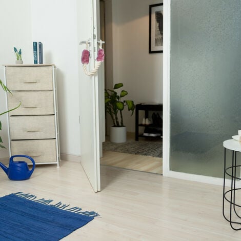 FUGLUS Türkordel Klemmschutz Pink - Türstopper Für Kinder & Haustiere Aus Baumwolle-Polyester