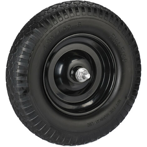 Gardebruk Schubkarrenrad 4.80/4.00-8 390mm 200 kg Achse Schubkarrenreifen Felge Ersatzrad Gartenkarre Schwarz Gardebruk Schubkarrenrad 4.80/4.00-8 390mm 200 kg Achse Schubkarrenreifen Felge Ersatzrad Gartenkarre Schwarz