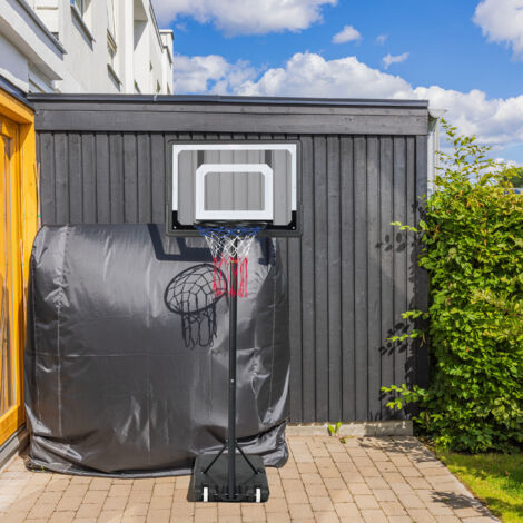 Höhenverstellbarer Basketballkorb Outdoor - 147-260cm Verstellbar Mit Rädern