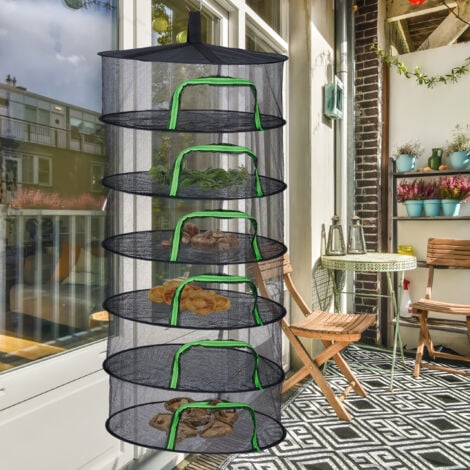 Abaodam Outdoor Trockennetz - Faltbares Mesh-Netz Für Fisch & Gemüse