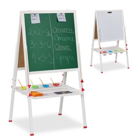 Educatief krijtbord - schoolbord - tekenbord - hoogte maximaal 67 cm