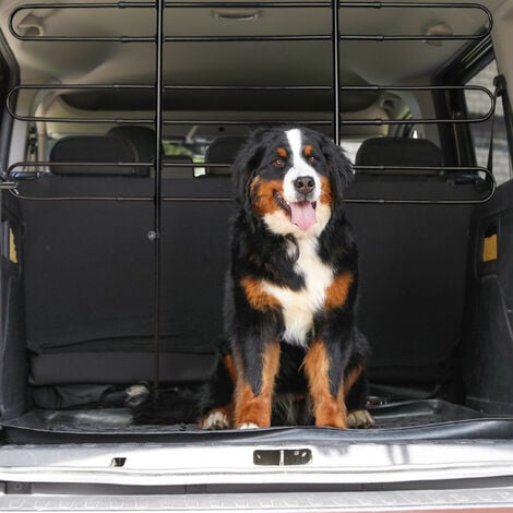 Relaxdays Hundegitter Auto, Schutzgitter Hund, zum Klemmen