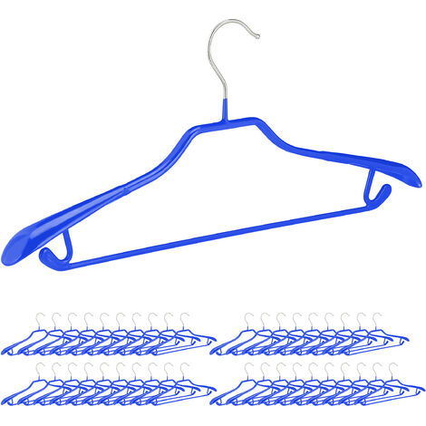 20 Samt Kleiderbügel 10 Haken-Organizer Antirutsch Hemden-Bügel Anzugbügel  Grau online kaufen bei Netto