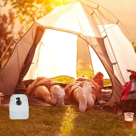 10L Wasserkanister mit 360° Auslaufhahn - Ideal für Camping und  Outdoor-Aktivitäten