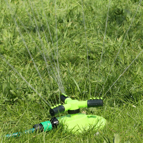 4 x Kreisregner, für Flächen bis 80 m², Sprengbereich 8 - 10 m, 3-armig,  360°