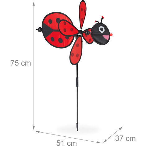 Regenbogen Windmühlen Set - Bunte Windräder Für Garten & Balkon