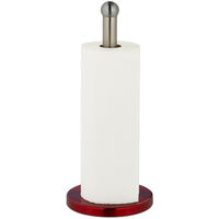 Relaxdays Küchenrollenhalter Stehend - Edelstahl Halter Mit Abrollstop 35cm