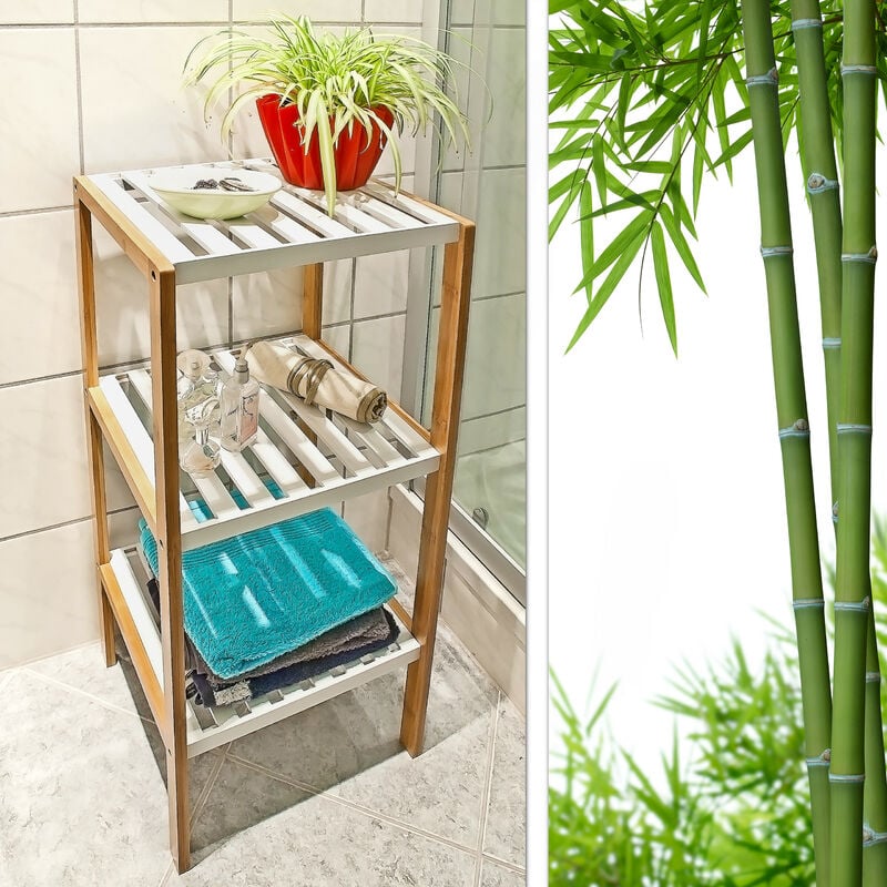 Relaxdays Etagère pour plantes en bambou (10037582) au meilleur prix sur