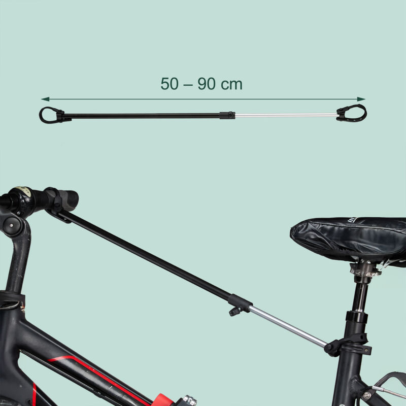 Relaxdays 2X Supports Vélo Plafond - Rangement VTT Garage Ascenseur Bicyclette Jusqu'à 20kg, Noir