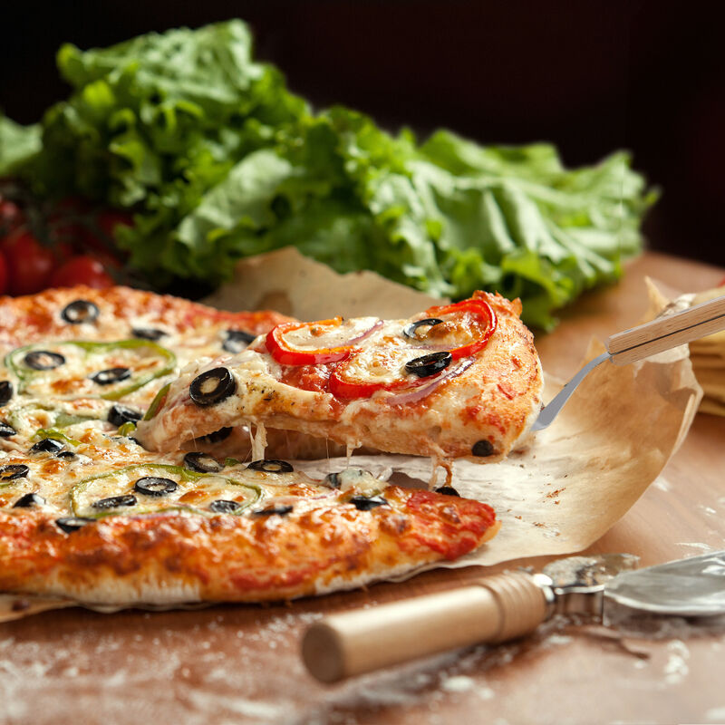 Relaxdays Pelle à pizza, tartes, planche, L x P : 16,5 x 17,5 cm, acier