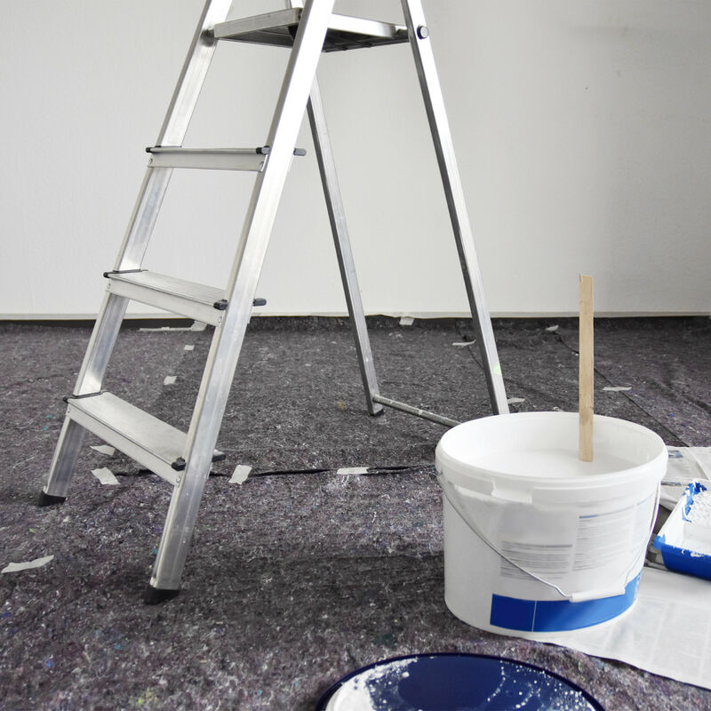 Sonnewelt Couverture de protection 25 m de couverture pour peinture propre  et professionnelle - 1 x 25m - 220 g/㎡ : : Bricolage
