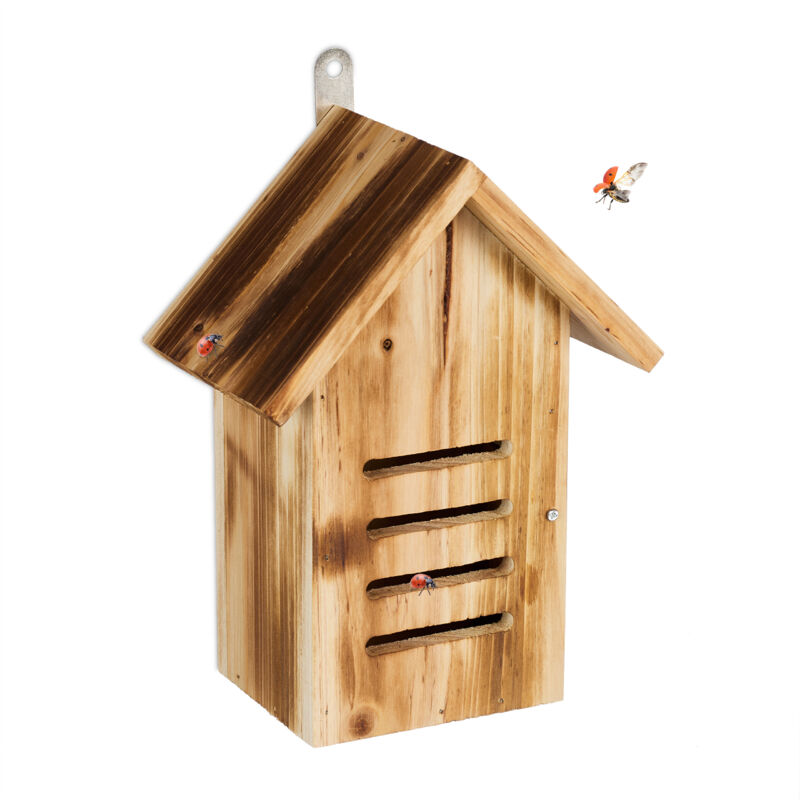 wildtier herz Hôtel à Coccinelle en Bois - Iperéable et Résistant aux
