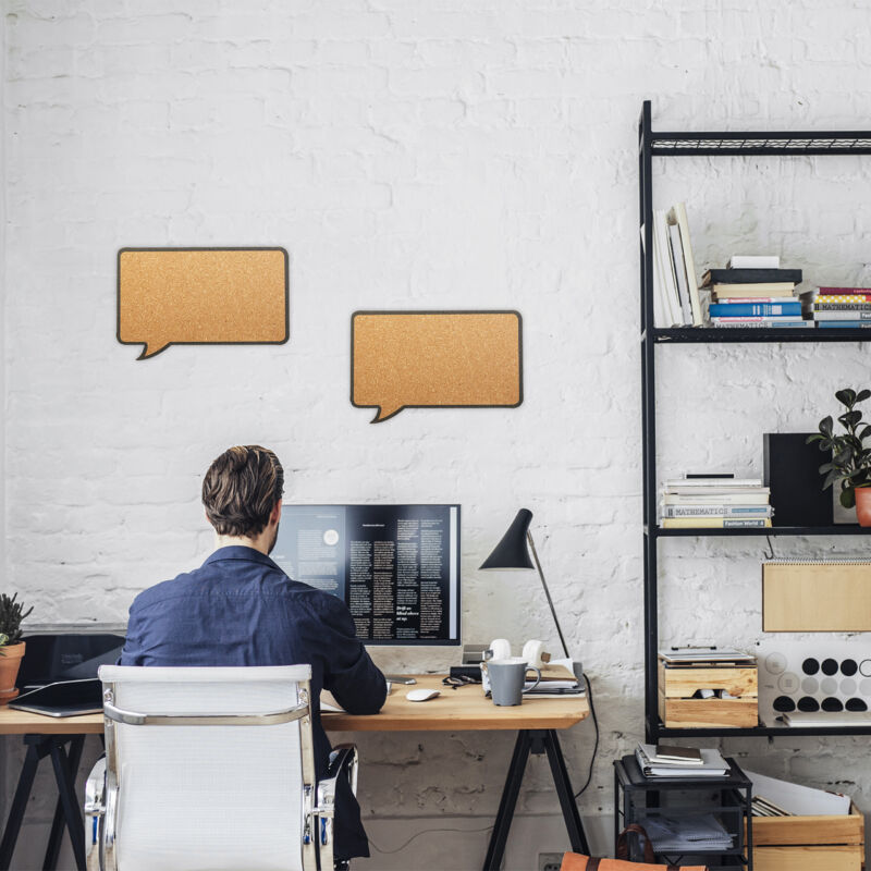 Acheter ICI Un Lot De 2 Tableaux Pense-bêtes En Forme De Bulle