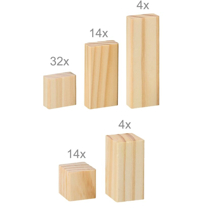FOYTOKI - Lot De 10 Poupées En Bois à Peindre - Figurines Articulées Non Finies - Activité Créative Enfants Et Décoration - 7