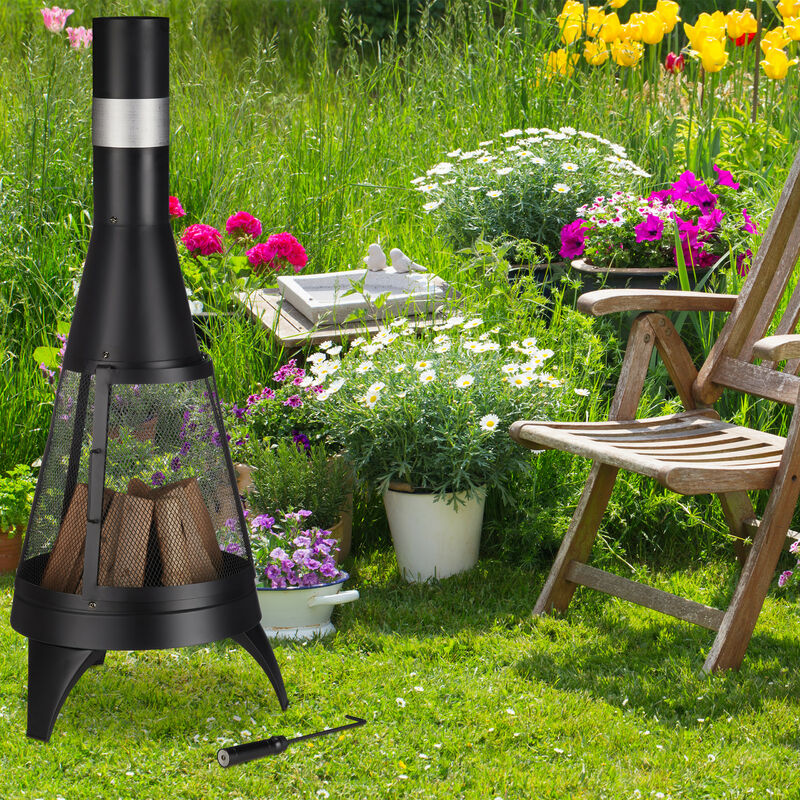 Promo BARBECUE BARIL CHARBON Dim. totale: L. 98 x l. 63 x H. 104