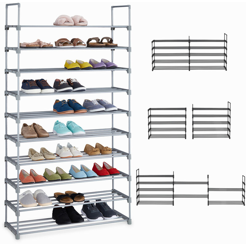 Generic Support de rangement pour chaussures à 4 niveaux, étagère