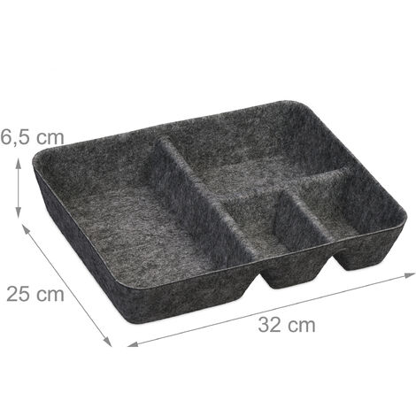 Support écran PC Relaxdays - Design Industriel Marron/noir - 15x40x23cm - Jusqu'à 20kg