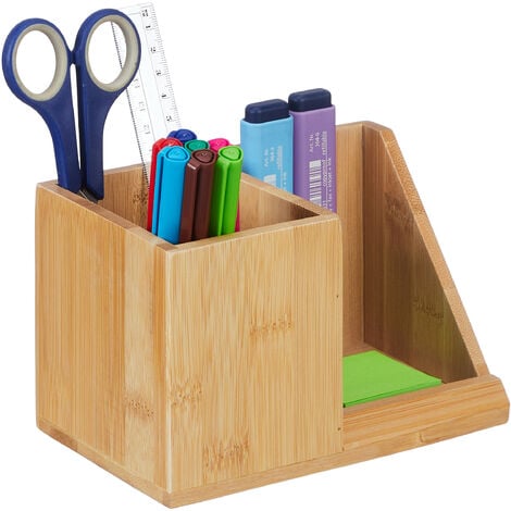 ORGANISATEUR BUREAU METAL/BAMBOU HAVI