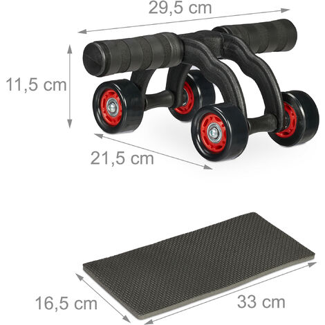 Roue Abdominale Avec Tapis De Genoux - Sport