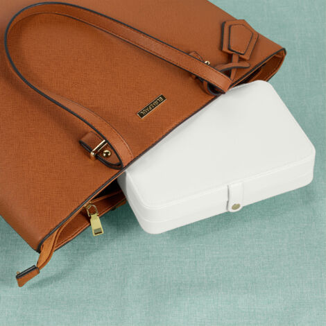 Boîte À Chapelet En Alliage Métallique Vintage Pour Bijoux