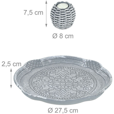 Porte-bougie Tortue Lampedusa – Bougeoir Décoratif Vintage