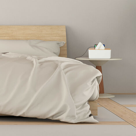 Boîte à Mouchoirs Vinyle Blanc