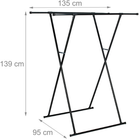 Portant vêtements extensible et modulable Portant vêtements extensible et modulable