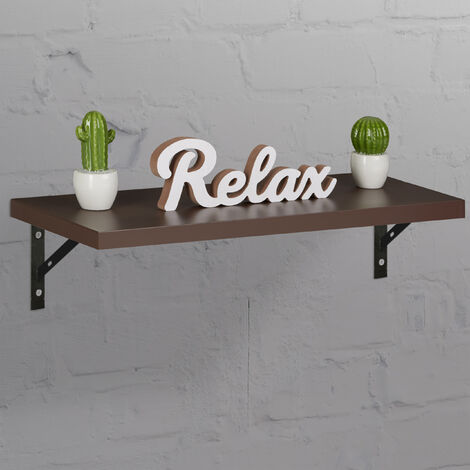 Lot De 4 Équerres Pour Étagères En Fonte - Design Rustique, Charge 15 Kg | Support Mural Déco Salon, Bureau - 10