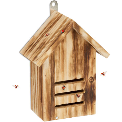 Boîte à insectes en bois à customiser D8,3cm | Maisons du Monde Boîte à insectes en bois à customiser D8,3cm | Maisons du Monde