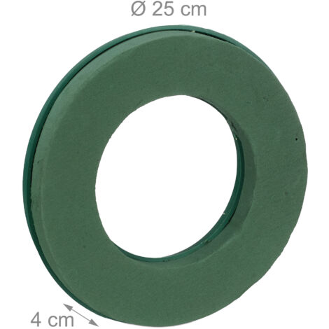 Unique Bargains Formes de Couronne en Mousse de 1,6 Pouces Anneaux Ronds pour Bricolage Lot de 1