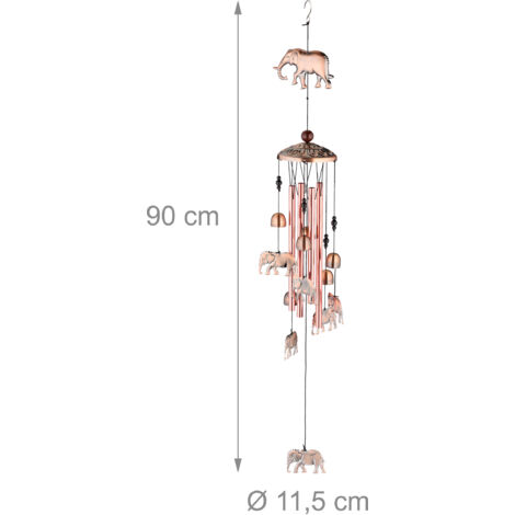 Moulin à Vent Relaxdays Chouette 85cm - Décoration Jardin Balcon Enfant