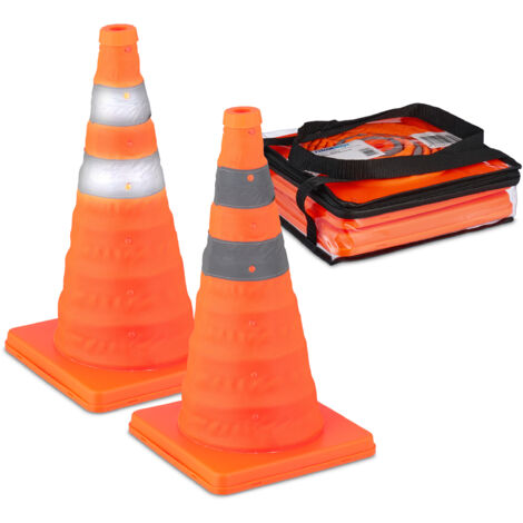 Relaxdays Panneau Signalisation Sol Glissant, Lot De 2 Pliable Information Sur Chaque Cote Plastique Jaune 88865335