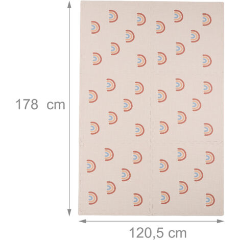Tapis de jeu extérieur gris La Marelle Tapis de jeu extérieur gris La Marelle